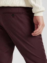 Jack & Jones Stoffhose JPRSolaris Dunkelrot/Rosa/Bordeaux/Lila/Braun