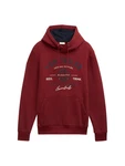 TOM TAILOR Sweatshirt Dunkelrot/Rot/Braun TOM TAILOR Sweatshirt Dunkelrot/Rot/Braun