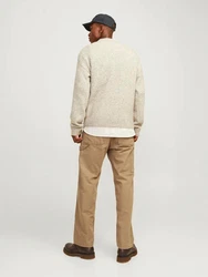 Jack & Jones Chinohose JPSTeddie JJBarkley Beige/Khaki
