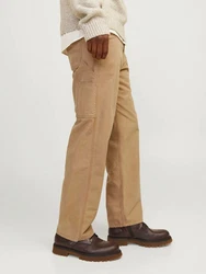 Jack & Jones Chinohose JPSTeddie JJBarkley Beige/Khaki