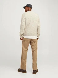 Jack & Jones Chinohose JPSTeddie JJBarkley Beige/Khaki