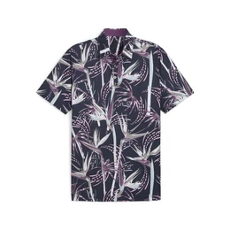 Poloshirt Golf Polo Mattr Birds of Paradise Bunt Herren UK S