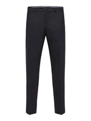 SELECTED HOMME Bügelfaltenhose Elon Dunkelblau/Dunkelgrau/Blau/Schwarz