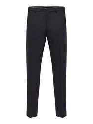 SELECTED HOMME Bügelfaltenhose Elon Dunkelblau/Dunkelgrau/Blau/Schwarz