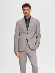 SELECTED HOMME Sakko Delon graumeliert