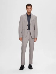 SELECTED HOMME Sakko Delon graumeliert