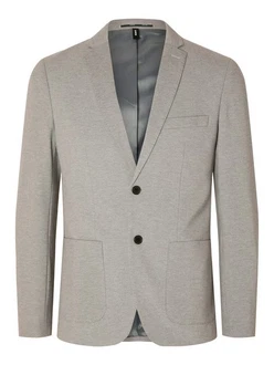 SELECTED HOMME Sakko Delon graumeliert