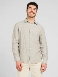 SELECTED HOMME Hemd KYLIAN greige