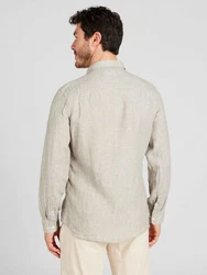 SELECTED HOMME Hemd KYLIAN greige