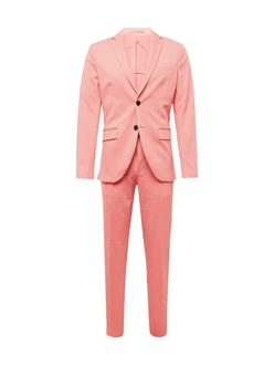 JACK & JONES Anzug JPRJONES Rot/Rosa