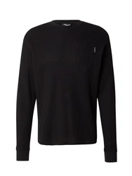 Iriedaily Shirt Waffey schwarz