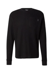 Iriedaily Shirt Waffey schwarz