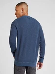 CAMP DAVID Langarmshirt Dunkelblau/Blau/Hellblau/Grau
