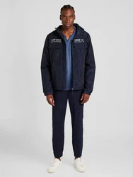 CAMP DAVID Jacke Kurzjacke navy/hellgrau