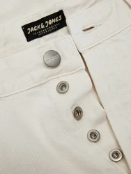 Jack & Jones Loose-fit Jeans EDDIE Weiß/Creme/Khaki/Grau