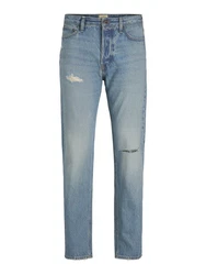 Jack & Jones Loose-fit-Jeans CHRIS COOPER Blau/Hellblau