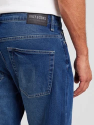 ONLY & SONS Regular-fit Jeans ONSWEFT (1-tlg) Blau/Dunkelblau/Hellblau
