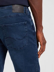 Jack & Jones Tapered-fit Jeans JJIMIKE JJORIGINAL (1-tlg) Dunkelblau/Lila/Blau