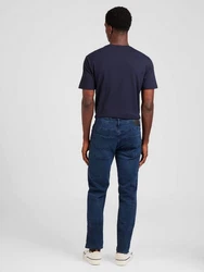 Jack & Jones Tapered-fit Jeans JJIMIKE JJORIGINAL (1-tlg) Dunkelblau/Lila/Blau