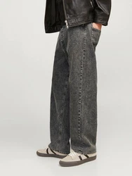 Jack & Jones Regular-fit Jeans ALEX (1-tlg) Dunkelgrün/Dunkelgrau/Hellgrau/Khaki