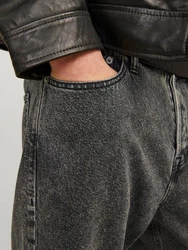 Jack & Jones Regular-fit Jeans ALEX (1-tlg) Dunkelgrün/Dunkelgrau/Hellgrau/Khaki