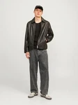 Jack & Jones Regular-fit Jeans ALEX (1-tlg) Dunkelgrün/Dunkelgrau/Hellgrau/Khaki