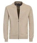 CASAMODA Strickjacke Khaki/Beige/Braun
