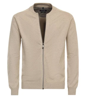 CASAMODA Strickjacke Khaki/Beige/Braun CASAMODA Strickjacke Khaki/Beige/Braun