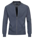 CASAMODA Strickjacke Dunkelblau/Grau