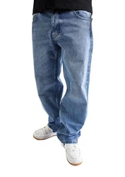 DADA Supreme Loose-fit-Jeans Hose Companion Loose Fit blau