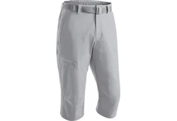 Maier Sports 3/4-Hose Jennisei Grau/Hellgrau/Khaki