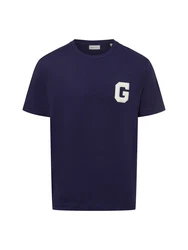 Gant T-Shirt GRAPHIC (1-tlg) Dunkelblau