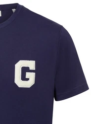 Gant T-Shirt GRAPHIC (1-tlg) Dunkelblau
