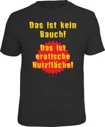 T-Shirt fr Mnner mit Bauch: das ist erotische Nutzflche