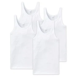 Schiesser Herren Unterhemd 4er Pack 