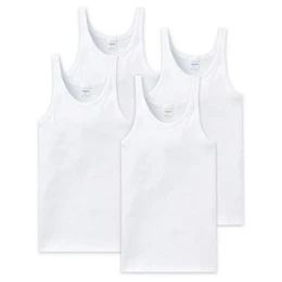 Unterhemd Herren Unterhemd 4er Pack - rmellos, Cotton (Packung, 4er Pack)