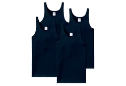 Schiesser Herren Unterhemd 4er Pack 