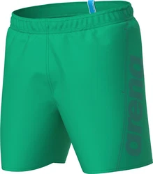 Arena Badeshorts Fundamentals Logo R GRÜNER QUARZ/LILA BLAU