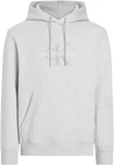 Calvin Klein Jeans Kapuzensweatshirt CHENILLE MONOLOGO HOODIE hellgrau/weiß