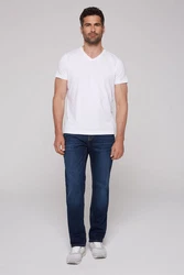 CAMP DAVID Regular-fit Jeans Dunkelblau/Blau