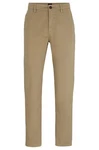 BOSS ORANGE 5-Pocket Hose Khaki