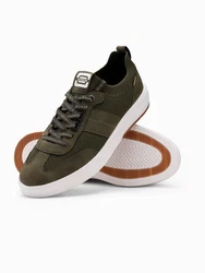 OMBRE Casual-Sneaker Herren Sneaker Dunkelgrün
