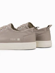 OMBRE Schnürschuhe Sneaker Braun/Beige/Grau/Lila