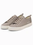 OMBRE Schnürschuhe Sneaker Braun/Beige/Grau/Lila