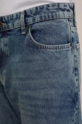 WE Fashion Loose-fit-Jeans Hellblau/Blau