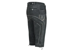 PAULGOS Trachtenhose Herren Lederhose Kniebund Dunkelgrau/Khaki/Dunkelblau/Dunkelgrün/Schwarz/Grau