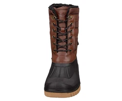 Lico Winterstiefel Fenna Dunkelbraun/Braun/Rot/Schwarz/Dunkelgrün/Orange