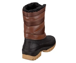 Lico Winterstiefel Fenna Dunkelbraun/Braun/Rot/Schwarz/Dunkelgrün/Orange