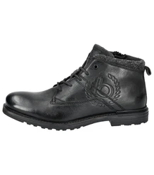 bugatti Schnürstiefelette Schwarz