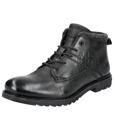 Stiefelette Leder Schnrstiefelette